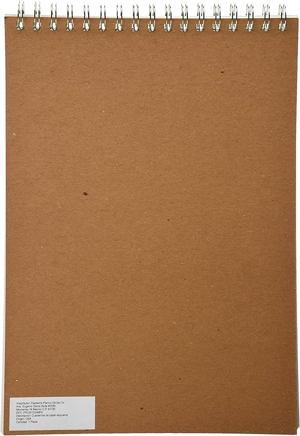 Strathmore 300 Series Drawing Paper Pad, Top Wire Bound, 9x12 inches, 50 Sheets (70lb/114g) - Artist Paper for Adults and Students - Charcoal, Colored Pencil, Ink, Pastel, Marker
