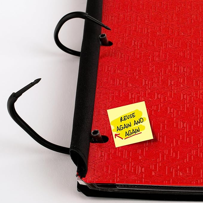 Five Star Flex Refillable Notebook + Study App,College Ruled Paper and 1 Inch TechLock Ring Binder with Pockets,Tabs and Dividers,200 Sheet Capacity,Fire Red (29328AB2),(Pack of 6)