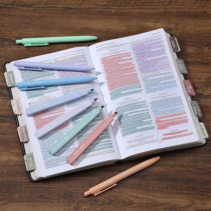 Mr. Pen- Aesthetic Highlighters and Gel Pens, 8 Pack, Assorted Color Highlighters, Colorful Ink Gel Pens