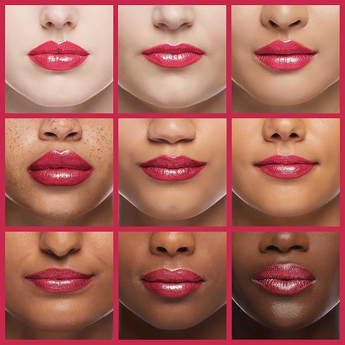 Neutrogena MoistureSmooth Color Stick for Lips, Moisturizing and Conditioning Lipstick with a Balm-Like Formula, Nourishing Shea Butter and Fruit Extracts, 150 Cherry Pink, .011 oz