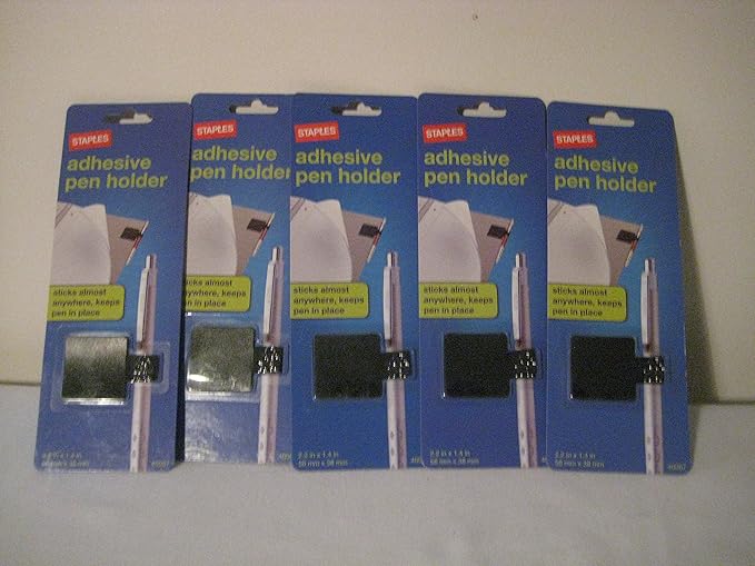 Adhesive Pen Holder (5 Pack)