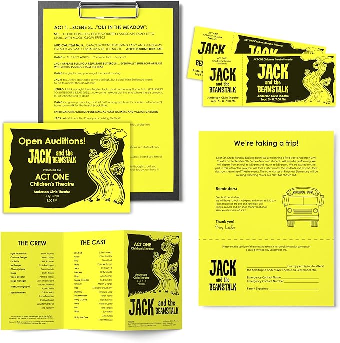 Bright Color Paper, Neenah Astrobrights®, Letter Paper Size, 24 Lb, FSC Certified®, Lift-Off Lemon, Ream Of 500 Sheets (Pack of 2)