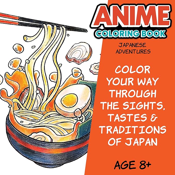 Faber-Castell Anime Drawing Kit: Japanese Adventures Edition | Step-by-Step Instruction Book with 20 Practice Pages, Color Pencil Set & Drawing Supplies for Kids, Easter Basket Stuffers (1 Book)