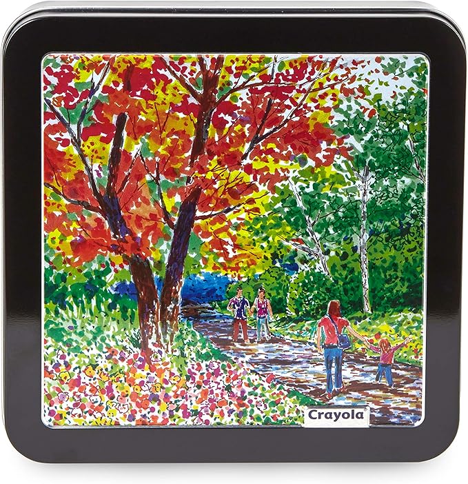 Crayola Sketch & Detail Dual-Tip Markers (16ct), Adult Coloring Set, 32 Colors, Fine & Brush Tip Art Markers, For Calligraphy & Drawing