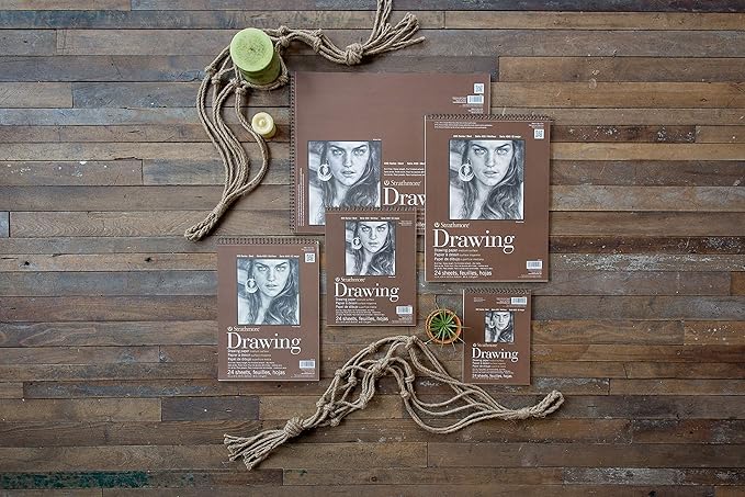 Strathmore Medium Drawing Spiral Paper Pad 11"X14"-24 Sheets -400500