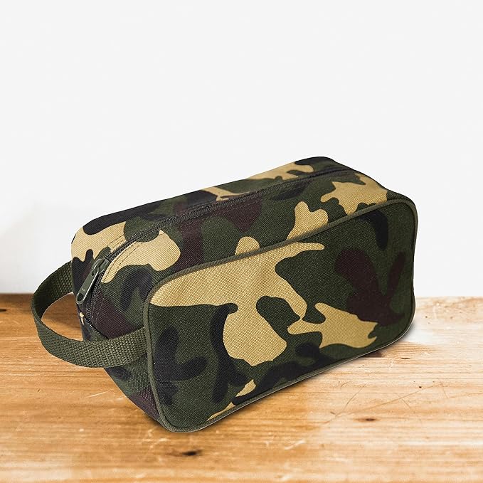 Rothco Heavyweight Canvas Travel Dopp Kit - Shave and Shower Toiletry Organizer