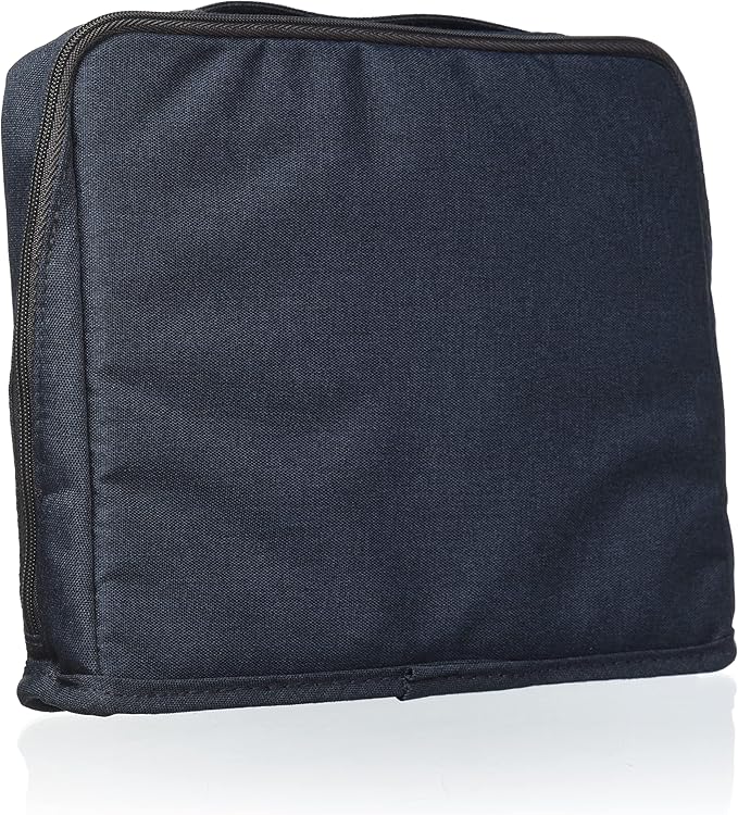 KOKUYO Pencil Case Pouch, Haco-Biz Standing Pen Pouch Bag, Foldable Stand up Pencil Holder Organizer, Large Capacity Portable Pencil Box for School Office Supplies