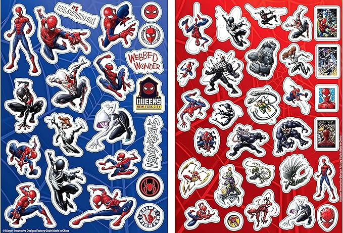 Creative Spiderman Complete Art Kit – Coloring, Painting & Drawing Supplies – Perfect for Home, School, Parties or Travel