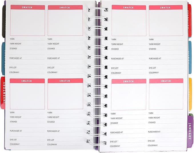 Boye BOY3616440000W 12 Month Planner Knitting
