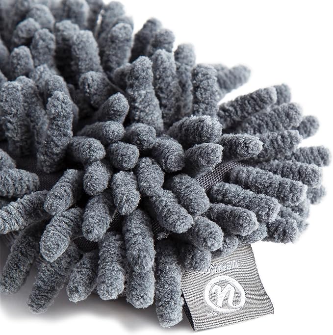 U Brands Dry Erase Microfiber Shag Eraser, Washable, 4" x 6", 1 Pack (582U04-16)
