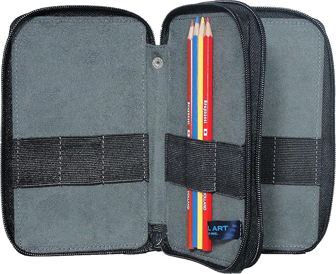 Speedball Art Products 256480 48 Pencil Storage Canvas Pencil Case, Rose