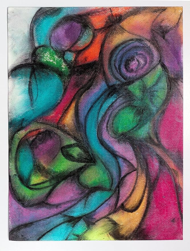 Faber-Castell Gelatos Colors Set, Iridescents - Water Soluble Pigment Crayons